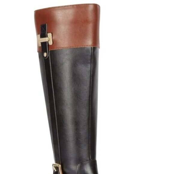 Karen Scott DiLiee Riding Boots 7W Wide Calf - Picture 2 of 9